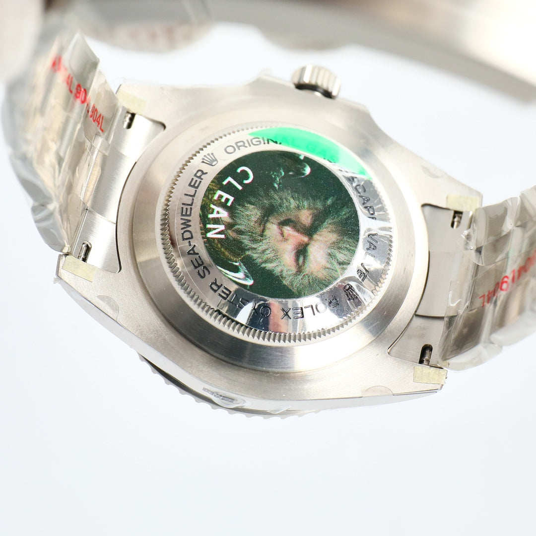 L Size - PHunter -Blue Black -White 904L Steel -Automatic- 44mm