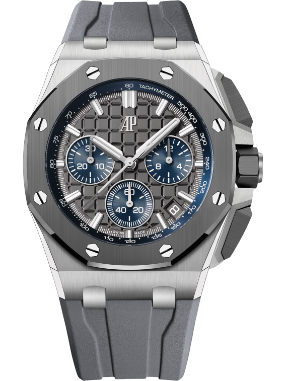 Chronograph - Ceramic Bezel - 904L Steel - Quartz- 43mm