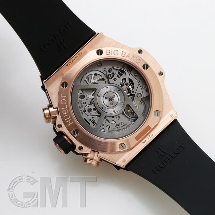 TOP! Rosegold - Hollow 904L Steel - Black Rubber - Automatic - 42mm