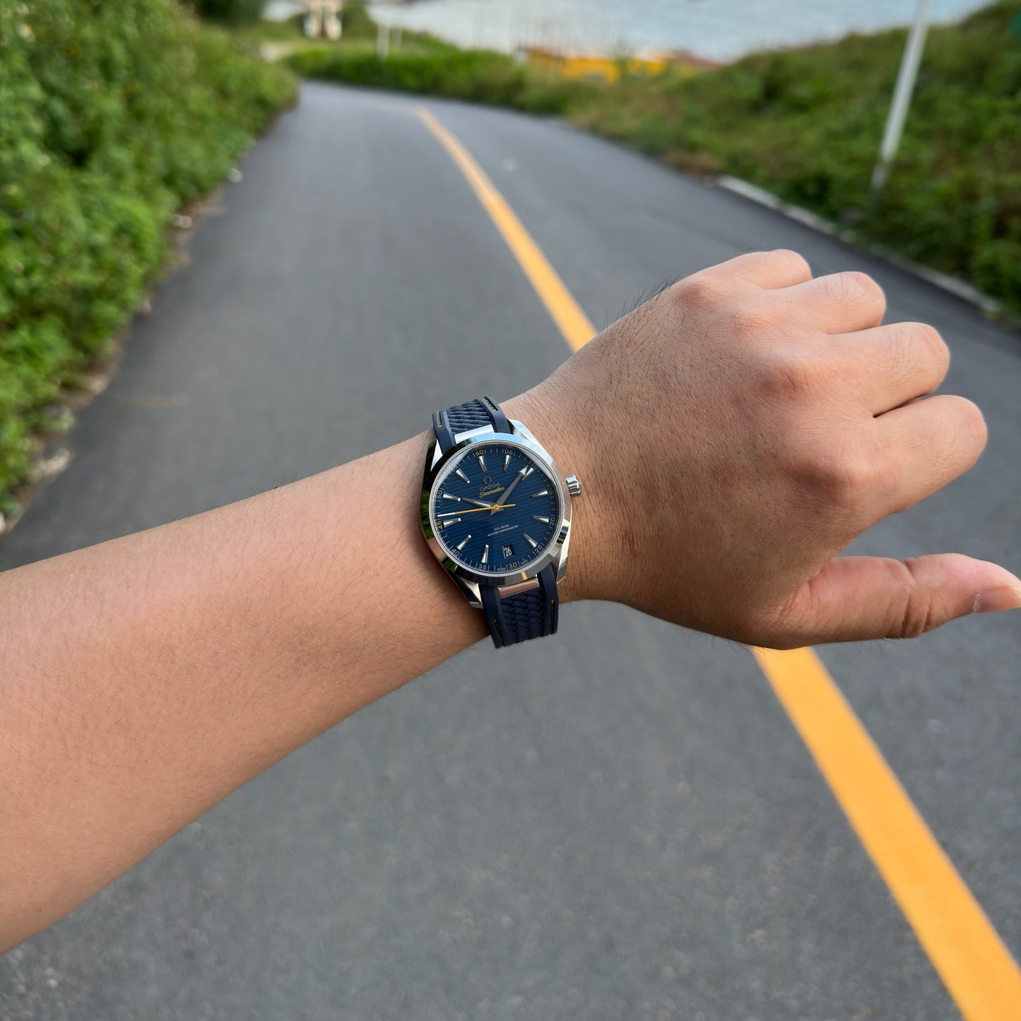 Blue Silver- Blue Rubber- Automatic - 41mm