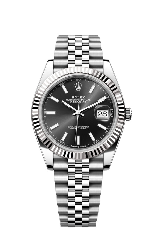 Black Silver Steel - 904L Steel - Automatic- 41mm