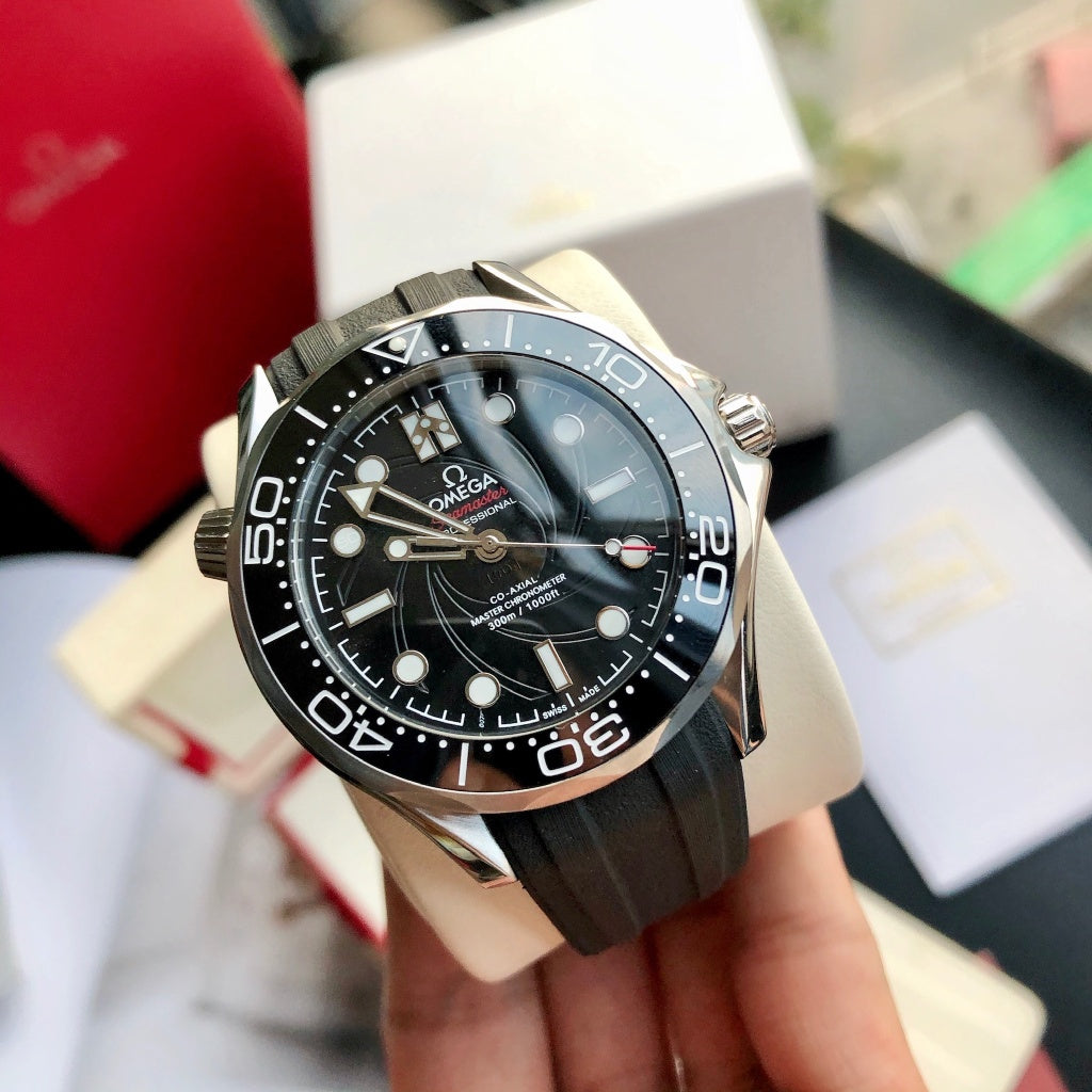 Black Silver - Black Rubber - Automatic - 41mm