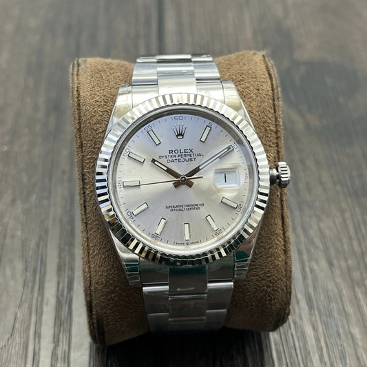 C-Factory - Silver White - Silver 904L Steel- Automatic - 41mm