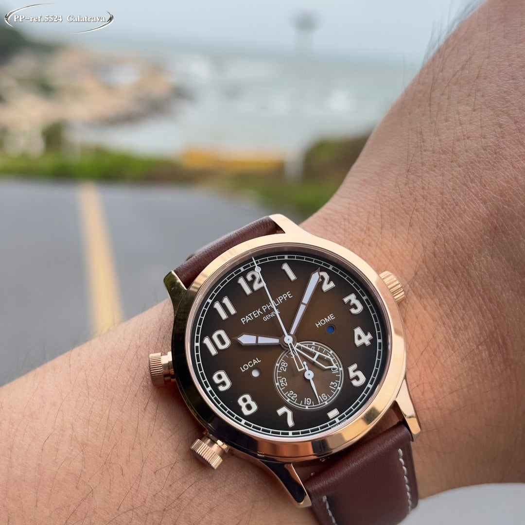 Silver Brown - Brown Leather - Automatic - 42mm