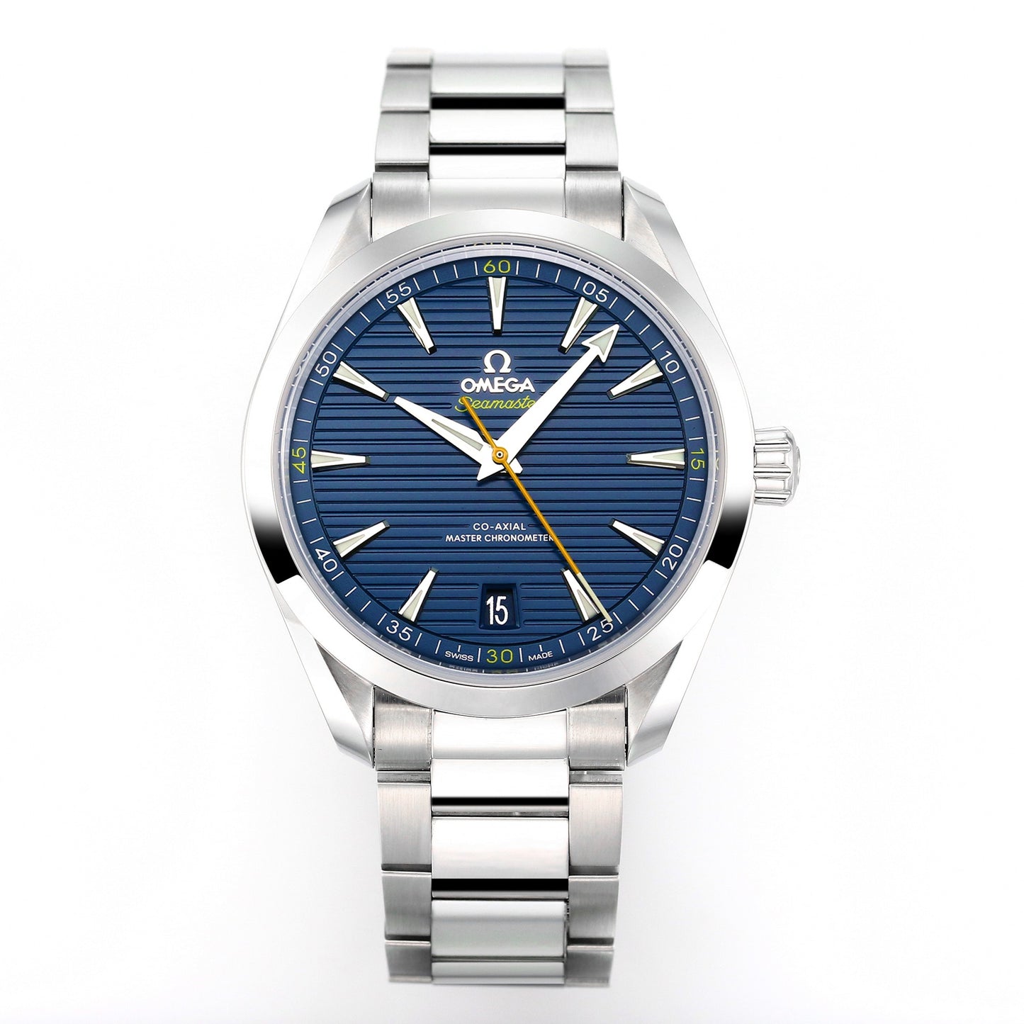 Blue Silver- White 904L Steel- Automatic - 41mm