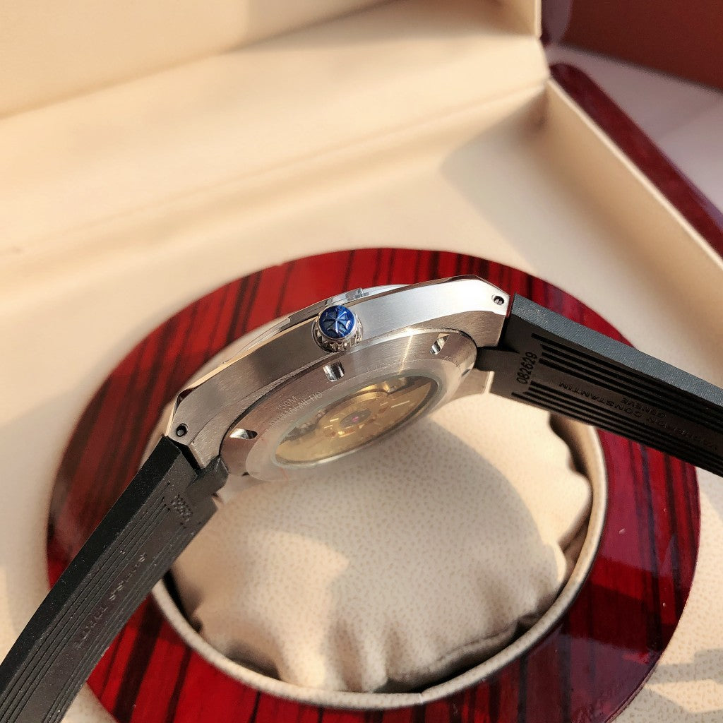 Black Silver - Black Rubber - Automatic - 41mm