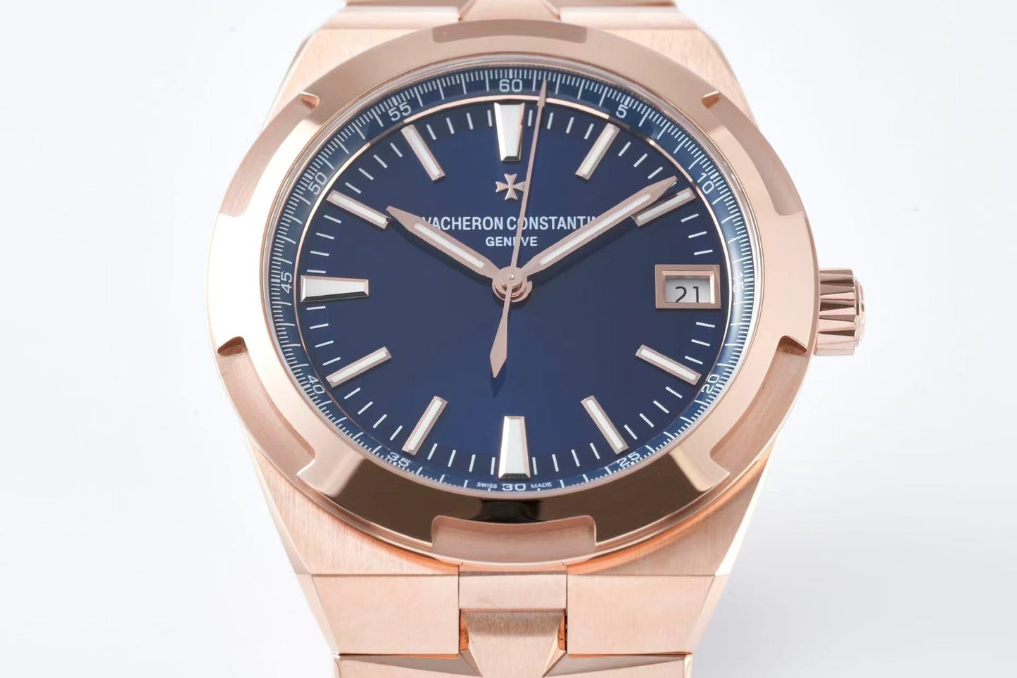 Blue Silver - Rosegold 904L Steel - Automatic - 41mm