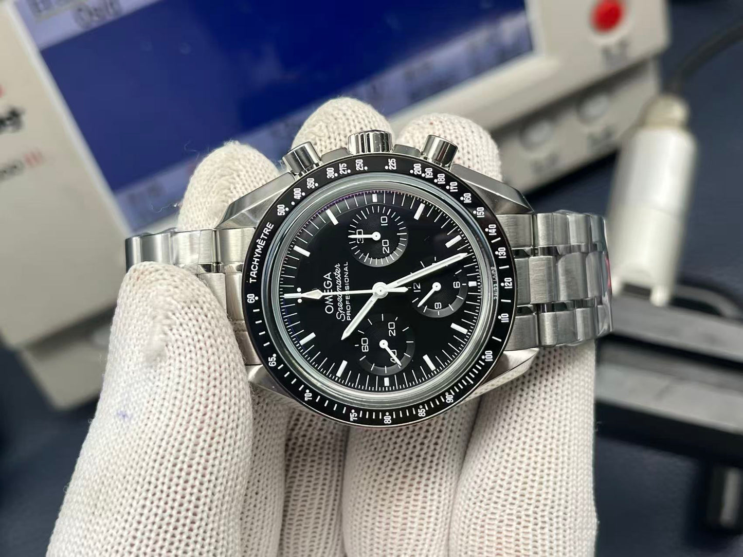 Chronograph-311.30.42.30.01.005-Black Steel - 90L Steel - Manual winding - 42mm