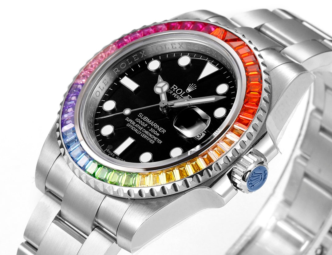 Black Dial - Rainbow 904L Steel -Automatic- 41mm