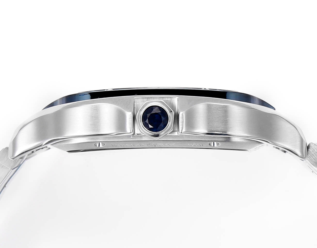 Two hands - Blue Silver -Ultra-thin Hollow -Silver 904L Steel - Automatic - 40mm