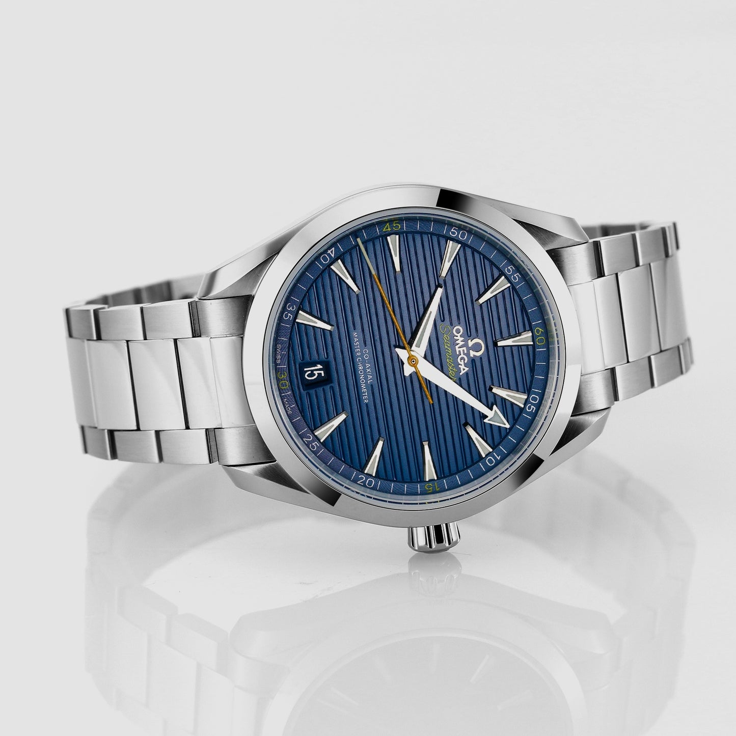 Blue Silver- White 904L Steel- Automatic - 41mm