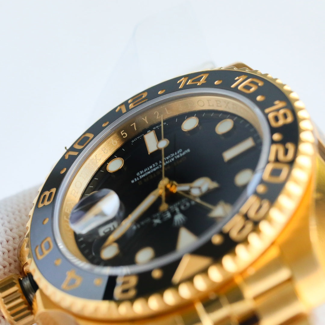 C-Factory - Black -Yellow Gold-  904L Steel - Automatic - 40mm