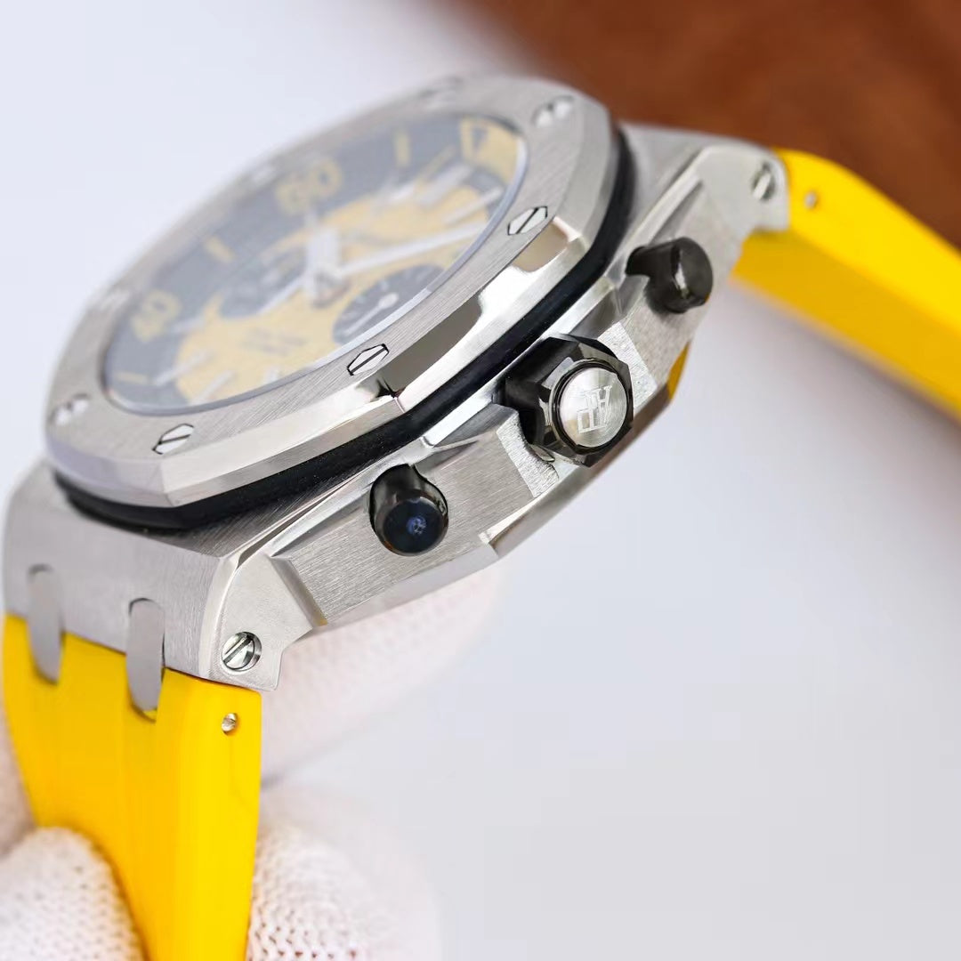 26703ST.OO - Yellow -Yellow Rubber - Quartz- 42mm