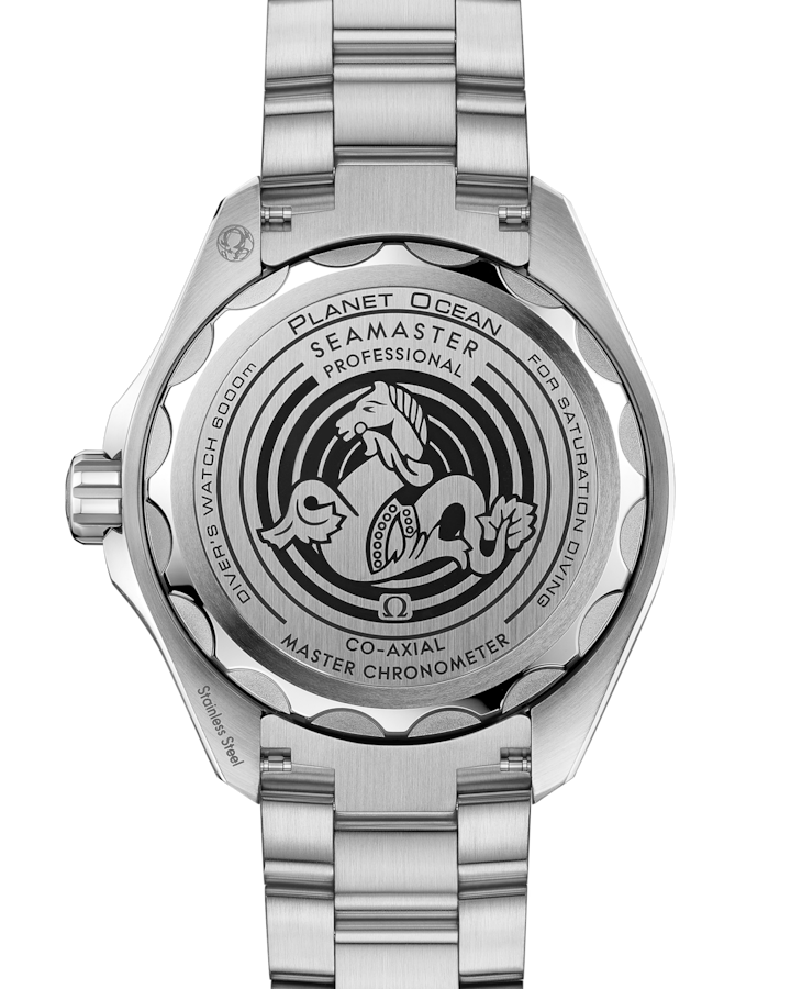 L Size- Blue Ceramic - Silver 904L Steel - Automatic - 45.5mm