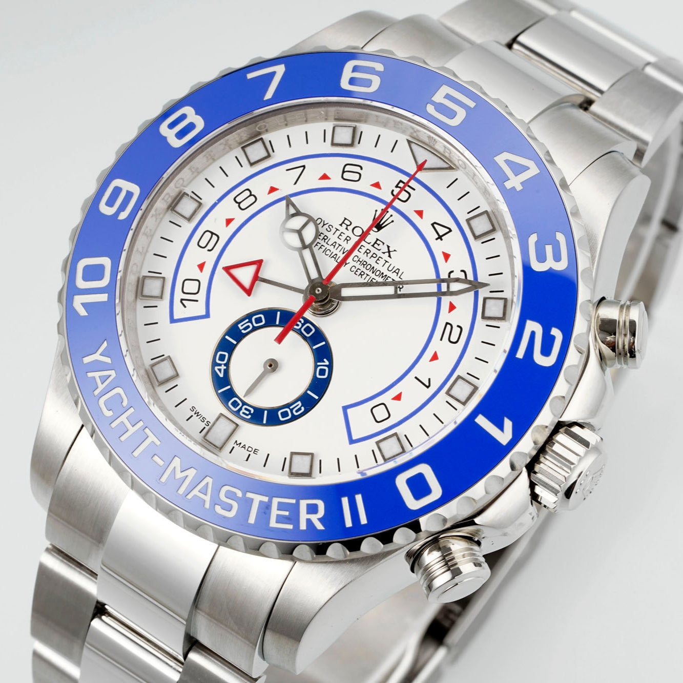 C-Factory -Chronograph - Blue -White 904L Steel - Automatic - 44mm