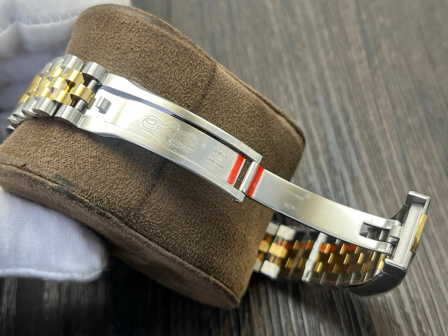 C-Factory -Yellow Gold - Smooth Bezel - Silver 904L Steel- Automatic - 41mm