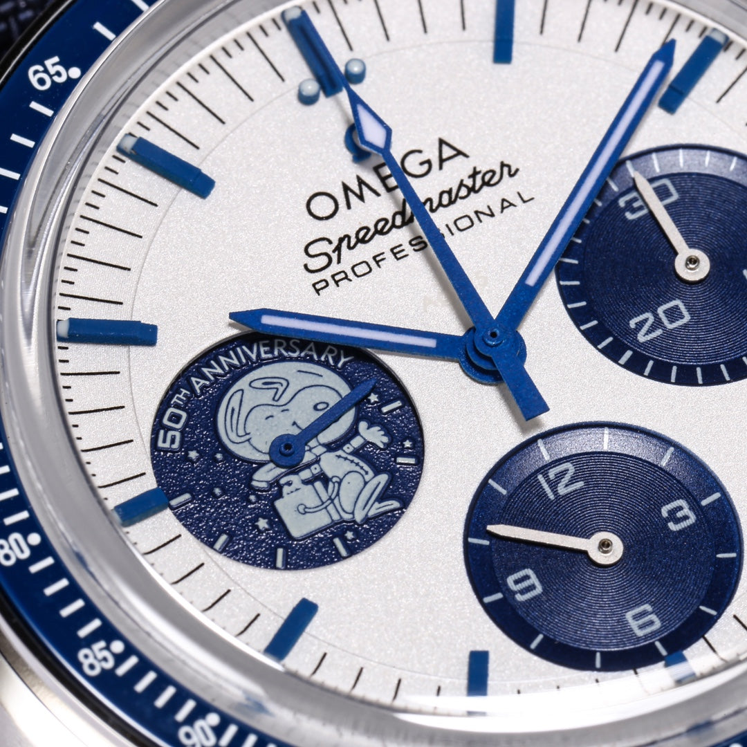 Blue Rubber - Chronograph - 3861 movement -Manual winding - 42mm