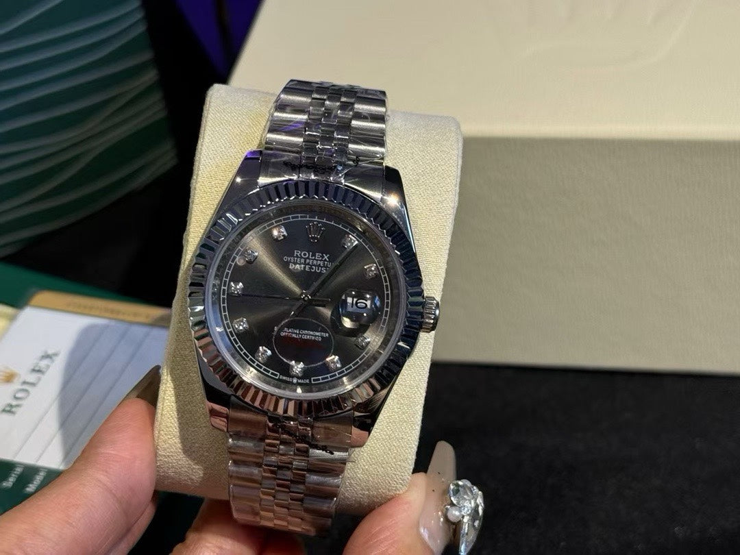 Black Dial- 904L Steel- Automatic - 41mm