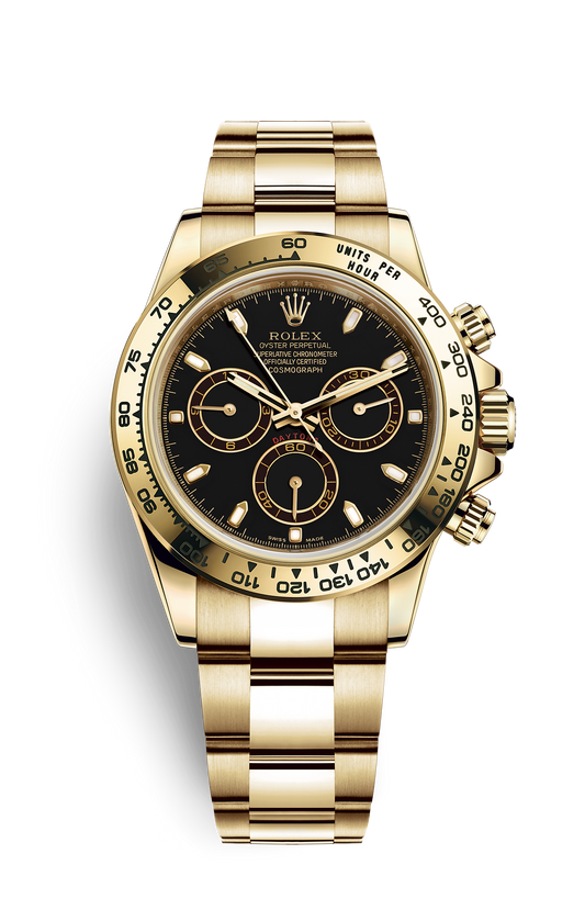 Chronograph -CLASSICAL STEEL WATCH-Yellow gold- Automatic-40mm