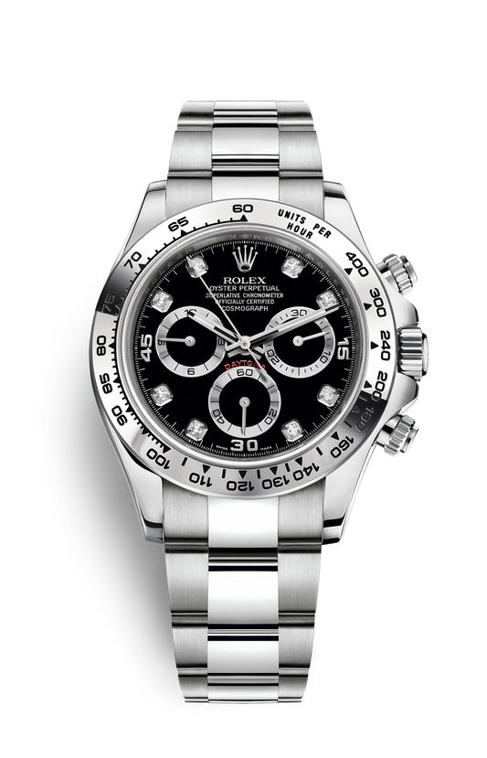 Chronograph -CLASSICAL WATCH-white gold- Automatic-40mm