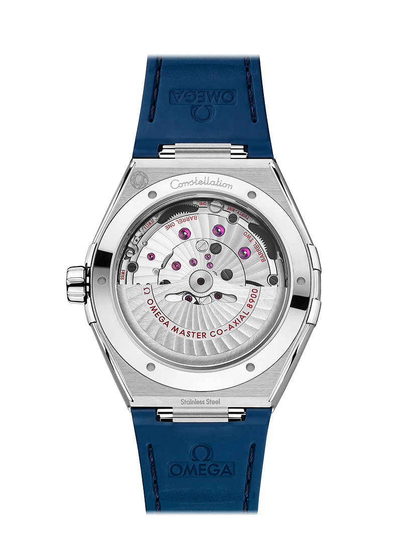 White Blue - Blue Leather - 41mm