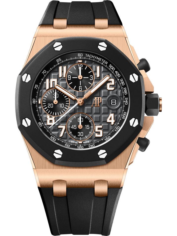 Black OFFs - Black Rubber -Chronograph - Quartz - 42mm