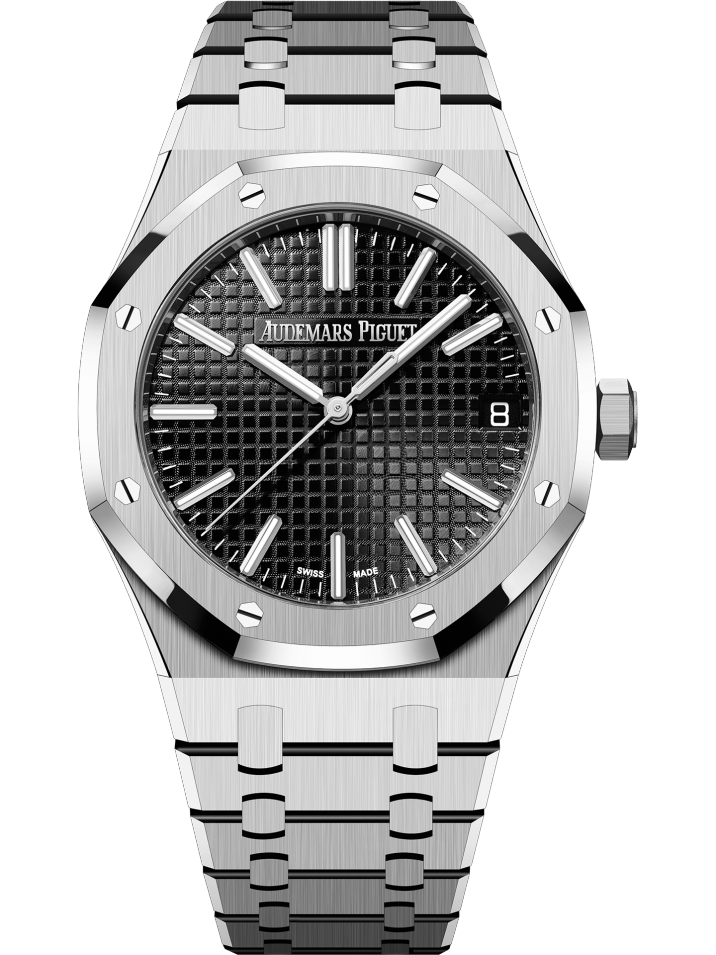 Black Dial - White 904L steel - Automatic - 41mm